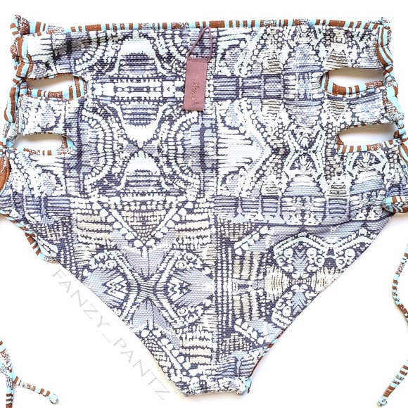 Maaji high waist bottoms tie side Breakfast Club L - Picture 6 of 8